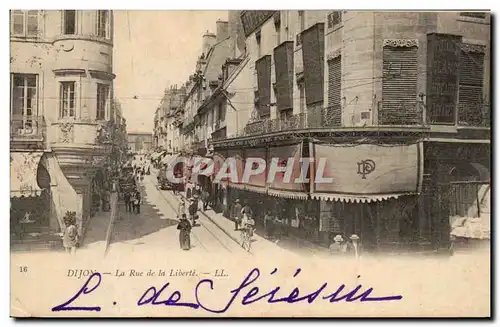 Ansichtskarte AK Dijon La Rue de la Liberte