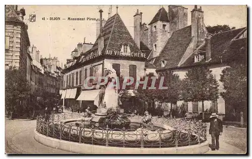 Cartes postales Dijon Monument Piron Au vieux chene