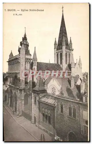 Cartes postales Dijon Eglise Notre Dame