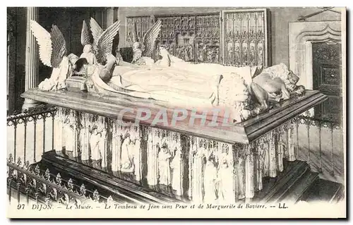 Cartes postales Dijon Musee Le Tombeau de Jean Sans Peur et de Marguerite de Baviere
