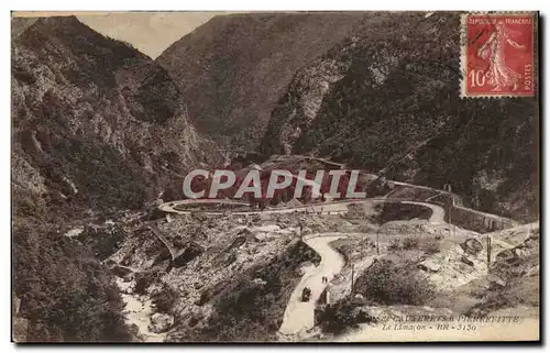 Cartes postales Route de Cauterets a Pierrefitte Le limacon