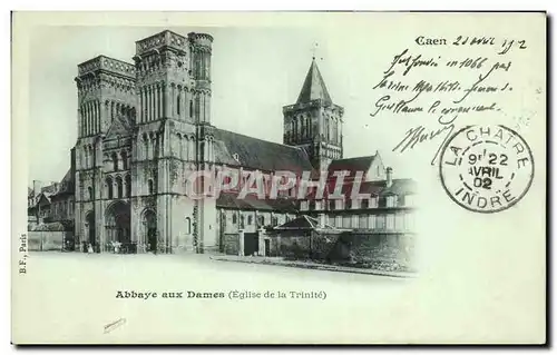 Ansichtskarte AK Caen Abbaye Aux Dames Eglise de la Trinite