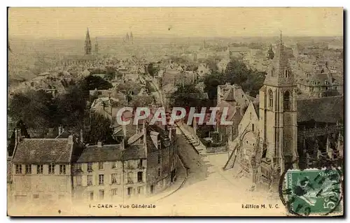 Cartes postales Caen Vue Generale