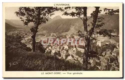 Cartes postales Le Mont Dore Vue Generale