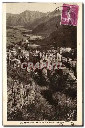 Cartes postales La Mont Dore et la Vallee du Sancy