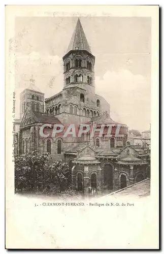 Cartes postales Clefrmont Ferrand Basilique de ND du port