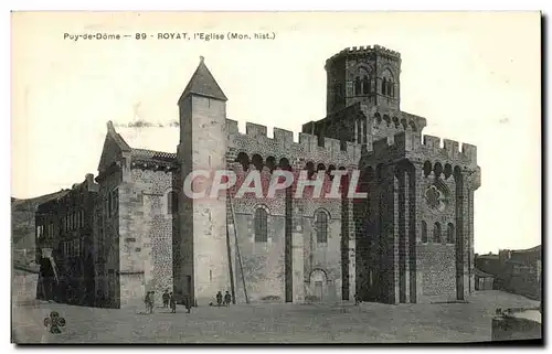 Cartes postales Puy de Dame Royat L&#39Eglise