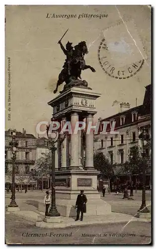 Cartes postales Clermont Ferrand Monument de Vercingetorix