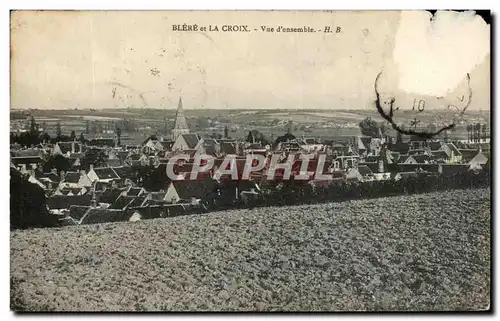 Cartes postales Blere Et La Croix Vue d&#39Ensemble