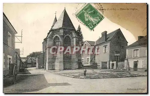 Cartes postales Canacy Place De l&#39Eglise