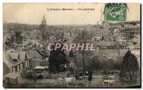 Cartes postales Villedieu Vue generale