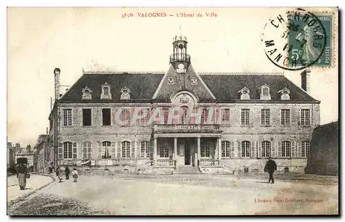 Cartes postales Valognes L&#39Hotel de Ville