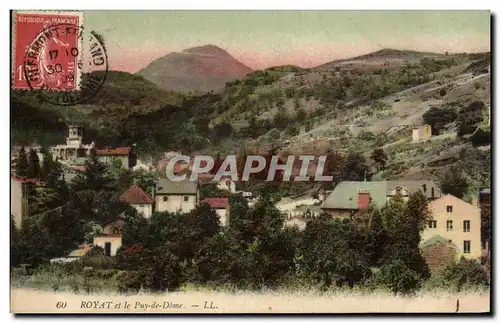 Cartes postales Royat et le Puy de Dome