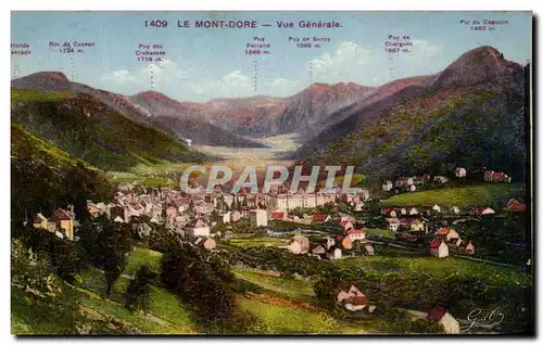 Cartes postales Le Mont Dore Vue Generale