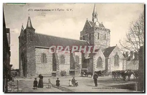 Cartes postales Pontorson L&#39Eglise