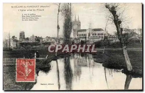 Cartes postales St Hilaire Du Harcouet L'Eglise Prise Du Prieure