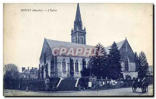 Ansichtskarte AK Brecey L&#39Eglise