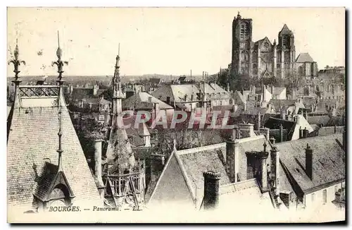 Cartes postales Bourges Panorama