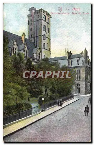 Cartes postales Dijon Place des Ducs et Tour des Etats