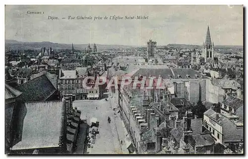 Cartes postales Dijon View taken of the Church Saint Micbel