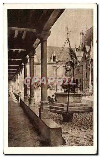 Cartes postales Beaune Cour d&#39honneur de l&#39Hostel Dieu