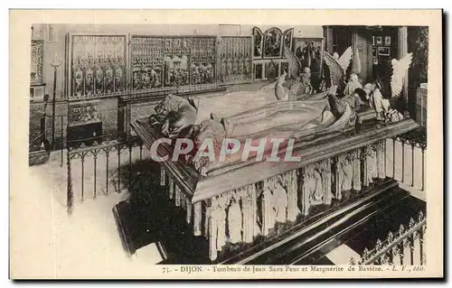Cartes postales Dijon Tombeau de Jean Sans Peur et Marguerite de Baviere