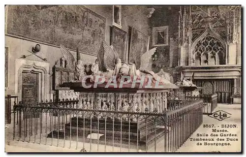 Cartes postales Dijon Musee Salle des Gardes Tombeaux des Ducs