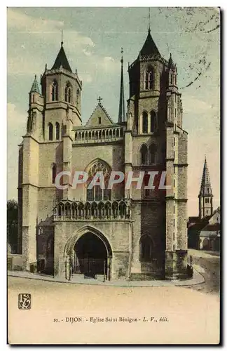 Cartes postales Dijon Eglise Saint Benigne