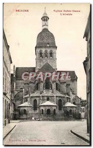 Cartes postales Beaune Eglise Notre Dame L&#39Abside