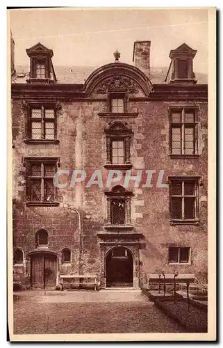 Ansichtskarte AK Bourges Hotel Lallemand Facade est