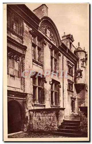 Ansichtskarte AK Bourges Hotel Lallemand Facade Occidentale