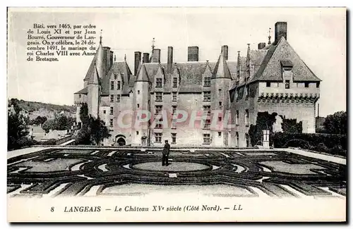 Cartes postales Langeais Le Chateau