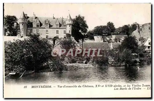 Cartes postales Montresor Vue d&#39Ensemble Du Chateau