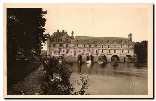 Ansichtskarte AK La Chateau France Chateaux De La Loire Chateau De Chenonceaux Facade Ouest