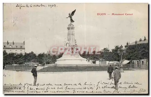 Ansichtskarte AK Dijon Monument Carnot