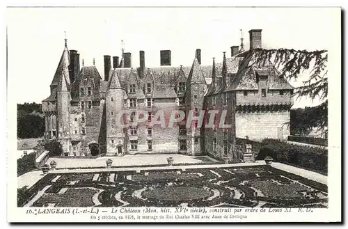 Cartes postales Langeais Le Chateau