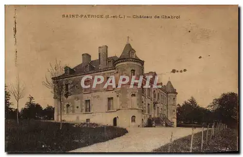 Cartes postales Saint Patrice Chateau de Chabrol