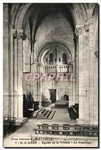 Ansichtskarte AK Caen Eglise de la Trinite Le Transept