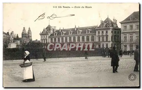 Cartes postales Tours Ecote du Musee