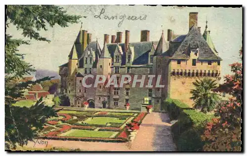 Ansichtskarte AK Chateaux De La Loire Chateau de Langeais