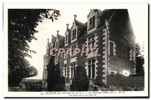 Cartes postales Plessis les Tours Le Chateau