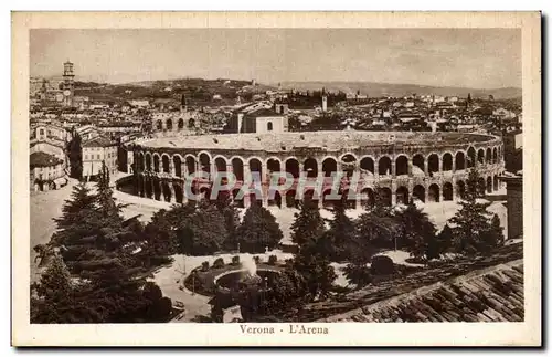 Cartes postales Verona L&#39Arena