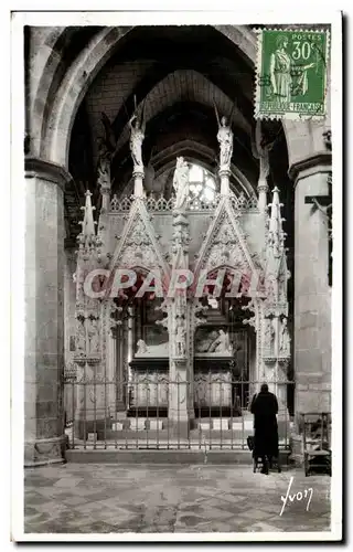 Cartes postales Treguier La Cathedrale Tombeau De St Yves