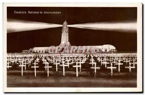 Ansichtskarte AK Cimetiere National De Douaumont Militaria