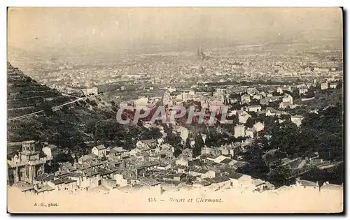 Cartes postales Royat Et Clermont