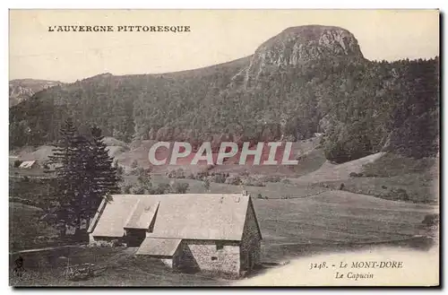 Cartes postales L&#39Auvergne Pittoresque Le Mont Dore Le Capucin