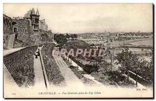 Cartes postales Granville Vue Generale Prise Du Cap Lihou