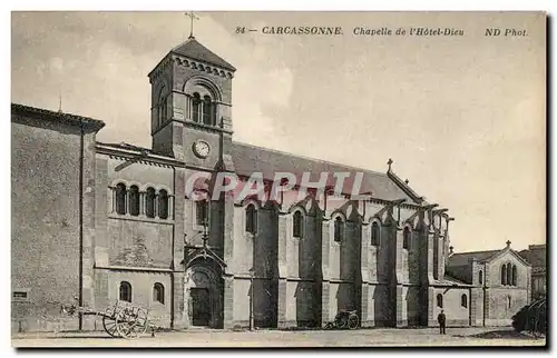 Cartes postales Carcassonne Chapelle De L&#39Hotel Dieu