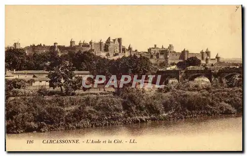Cartes postales Carcassonne L&#39Aude Et La Cite