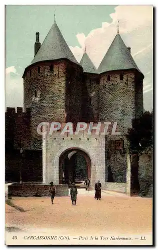 Cartes postales Carcassonne Porte de la Tour Narbonnaise
